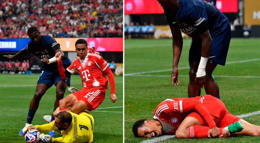 PSG- Bayern Münih maçında korkunç sakatlık! Yıldız futbolcu Musiala’dan kahreden haber!