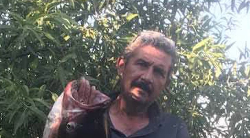 Edirne'de Meriç Nehri'nde balıkçının oltasına takıldı. 1 metre 20 santimetre boyuyla çok nadirdi