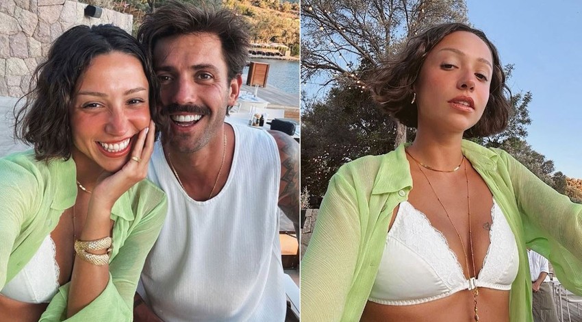 Serkay Tütüncü'den romantik kutlama! Zeynep Bastık'a aşkını haykırdı