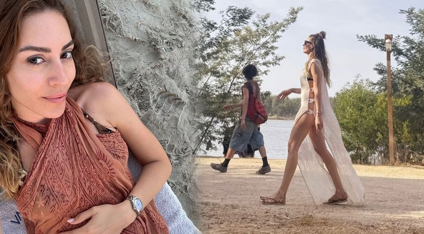 Sinem Kobal'dan tatil paylaşımı! Kusursuz fiziği ve güzelliği sosyal medyayı salladı