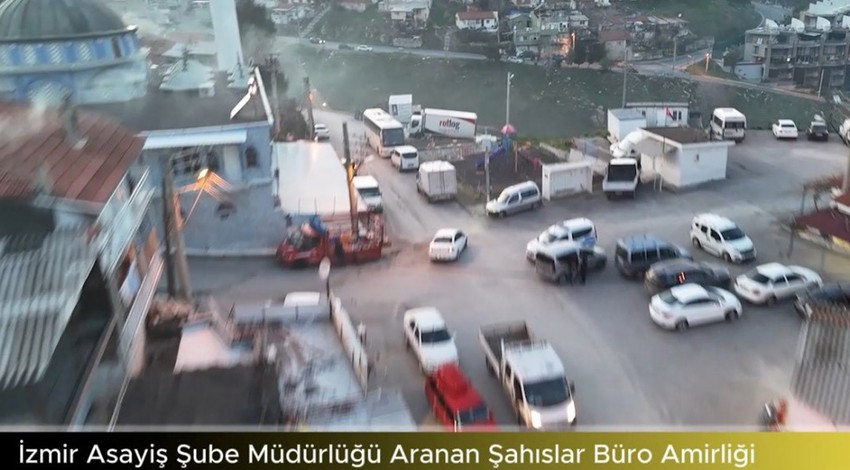 İzmir'de düzenlenen operasyonda aranan 133 kişi yakalandı