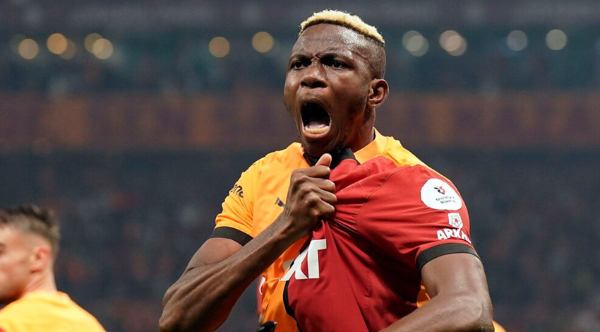 Galatasaray'da Osimhen çılgınlığı! 50 milyon euro detayı taraftarı heyecanlandırdı