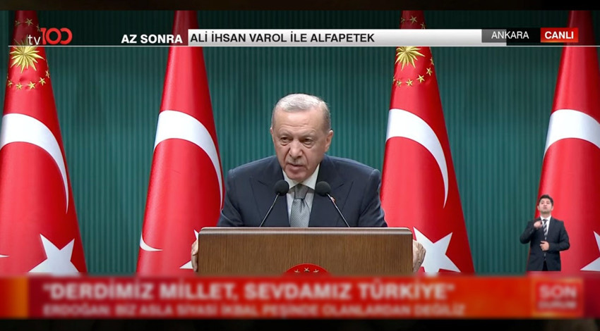Cumhurbaşkanı Erdoğan'dan kabine toplantısı sonrası önemli açıklamalar: Muhalefete LGS tepkisi! "Buna asla izin vermeyiz"