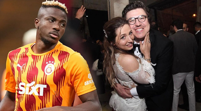 İbrahim Büyükak ile eşinin arasına 'Osimhen' girdi! Sosyal medya hesabından paylaştı, kahkahaya boğdu