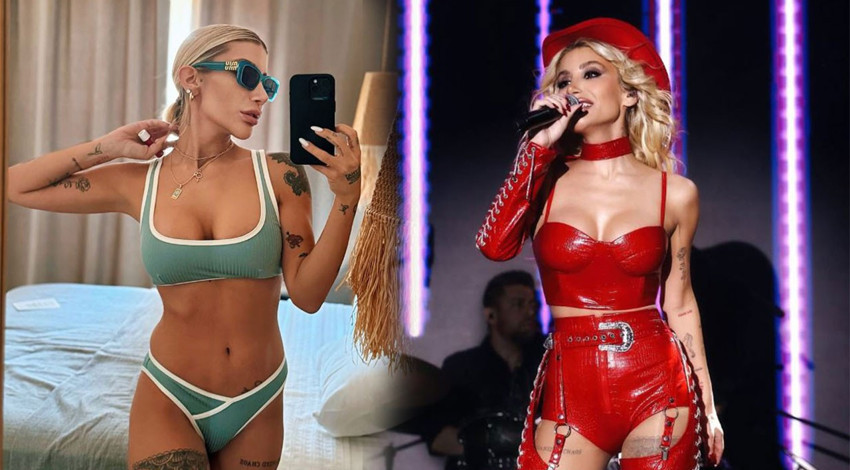 İrem Derici'den cesur ayna paylaşımı! Yeşil bikinisiyle pozlar verdi, o hali yürek hoplattı