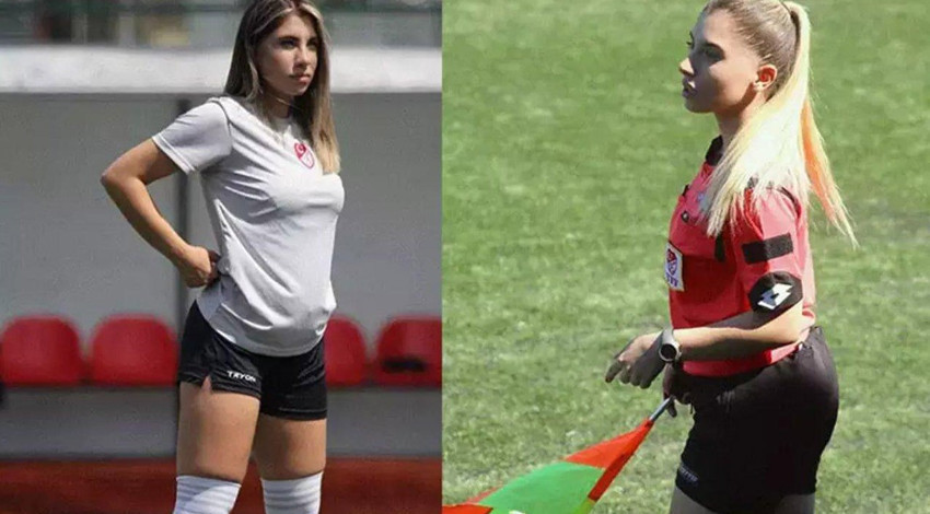 TFF eski hakemiyle cinsel içerikli görüntüleri ortalığı ayağa kaldırmıştı. Genç kadın hakem acı haberi duyurdu