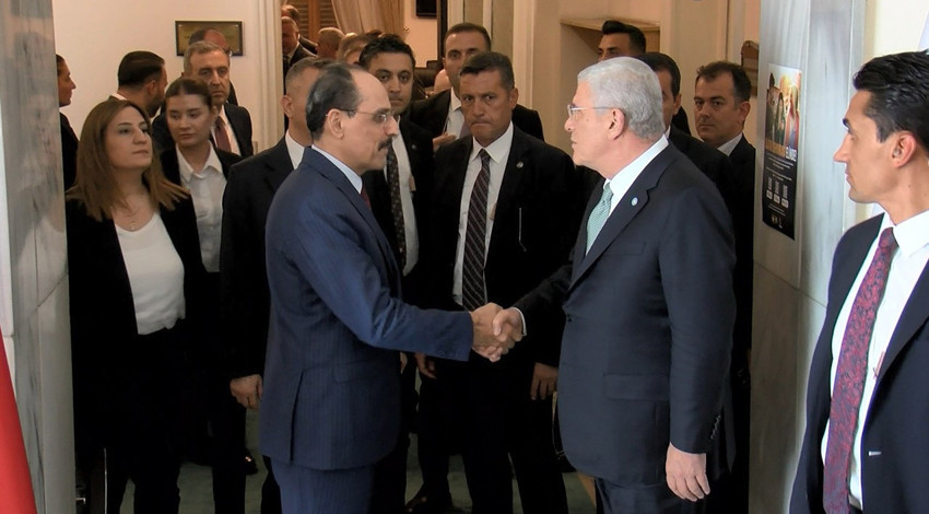 Milli İstihbarat Teşkilatı (MİT) Başkanı Kalın'dan İYİ Parti'ye ziyaret!