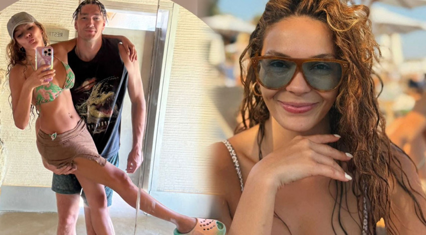 Ebru Şahin ve Cedi Osman'ın aşk dolu tatili! Romantik halleri büyük beğeni topladı