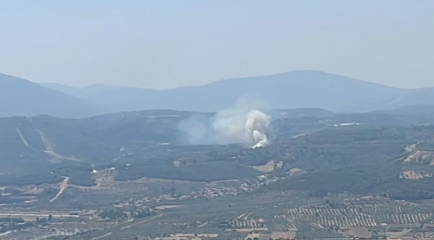 Muğla'da orman yangını! Müdahale sürüyor