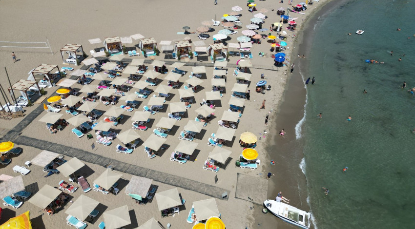 Tekirdağ’da sıcak hava etkisini artırdı, sahillerde yoğunluk yaşanıyor