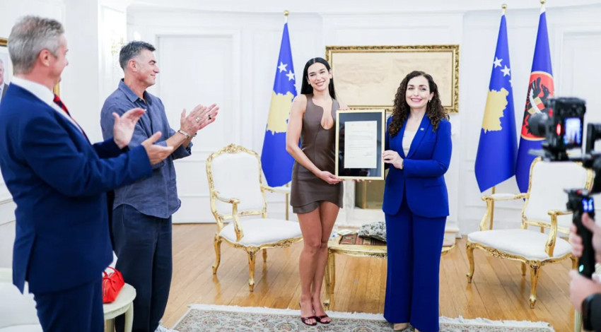 Dua Lipa Kosova vatandaşlığı aldı