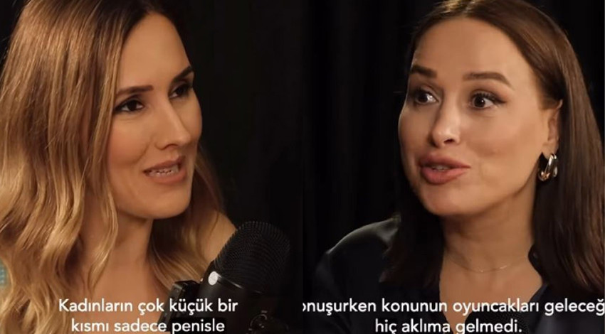 Nur Viral'in programına konuk olan Burcu Akdağ "Herkes sevişiyor" diyerek açık açık anlattı: O zaman erkekler boşalınca...
