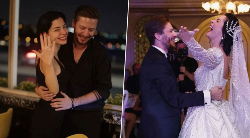 Merve Boluğur'la 53 gün evli kalmıştı! DJ Mert Aydın, Jennifer Lopez konserinde sevgilisine evlilik teklifi etti