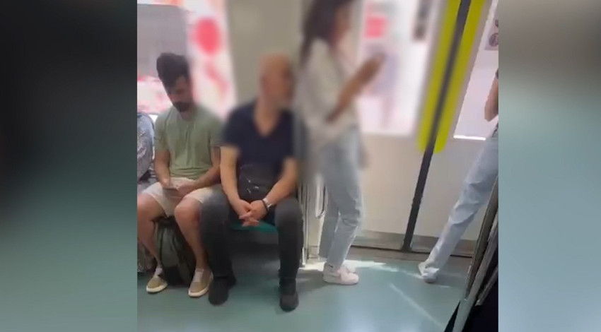Marmaray'da taciz skandalı! Şüpheli adliyeye sevk edildi