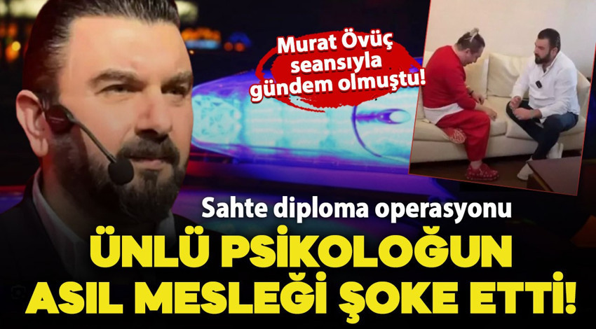 Sahte diploma operasyonunda şaşırtan detay: Ünlülerin psikoloğu meğerse neymiş? Asıl mesleği şoke etti