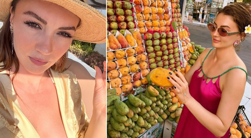 Burcu Özberk'in yeni tatil rotası belli oldu! Sosyal medya hesabından peş peşe paylaştı, o haline beğeni yağdı