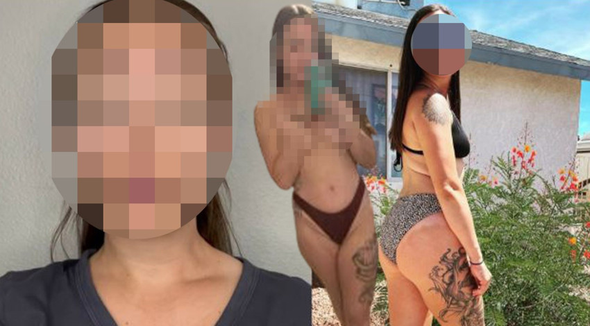 Kadın fen öğretmeni sınıfta çıplak fotoğraflarını çekerken öğrencilerine yakalandı. Olay duyulunca veliler okulu bastı