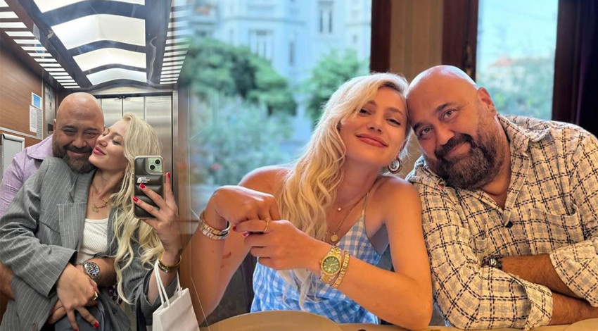 Somer Sivrioğlu ve kendisinden 25 yaş küçük sevgilisi küvete girdi! İddialı pozları sosyal medyayı salladı
