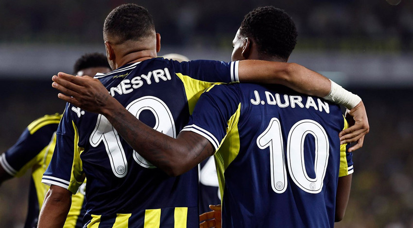 Fenerbahçe'de Duran- En Nesyri sevinci