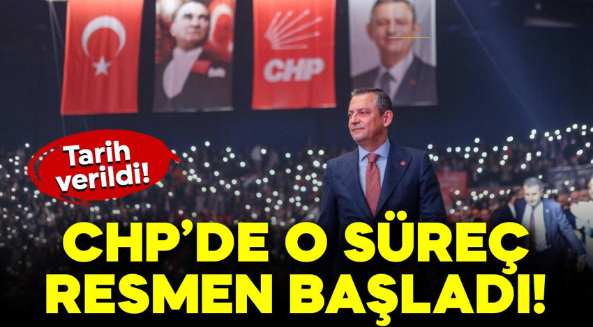 CHP'de o süreç resmen başladı! Tarih verildi