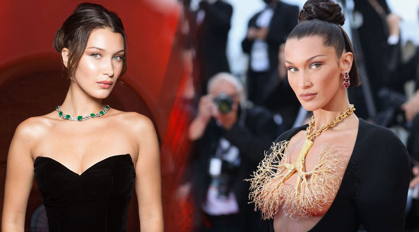 Süper model Bella Hadid'den radikal imaj değişikliği! Sarışın oldu, son haliyle gündeme oturdu