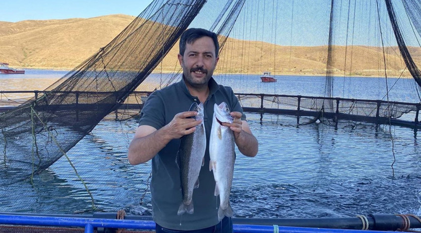 Bayburt’un Demirözü Göleti’nde yetişen alabalıklar somon oldu, 105 ton ihracat yapıldı