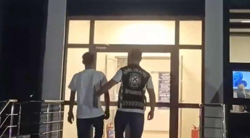 Küçükçekmece'de makas atan sürücüye ceza!