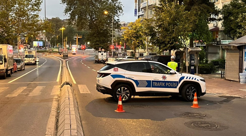 İstanbul'da bazı yollar trafiğe kapatıldı