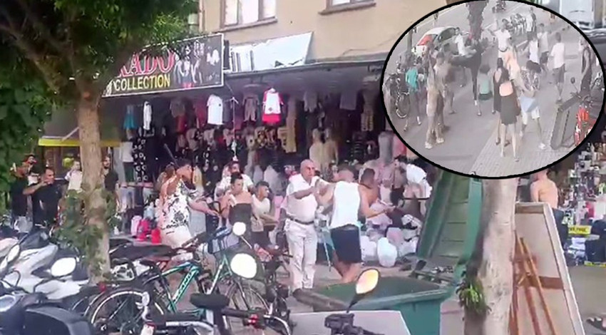 Turistler ve esnaf birbirine girdi: İngilizler otele sığındı!