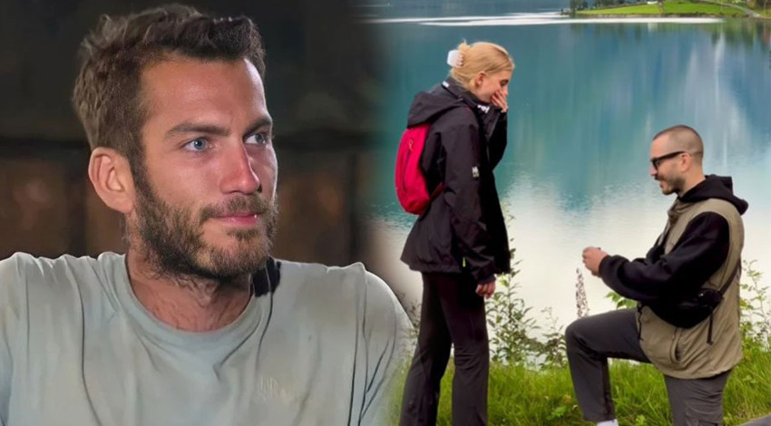Survivor şampiyonu Ogeday Girişken'den romantik teklif! Evlilik yolunda ilk adımı attı