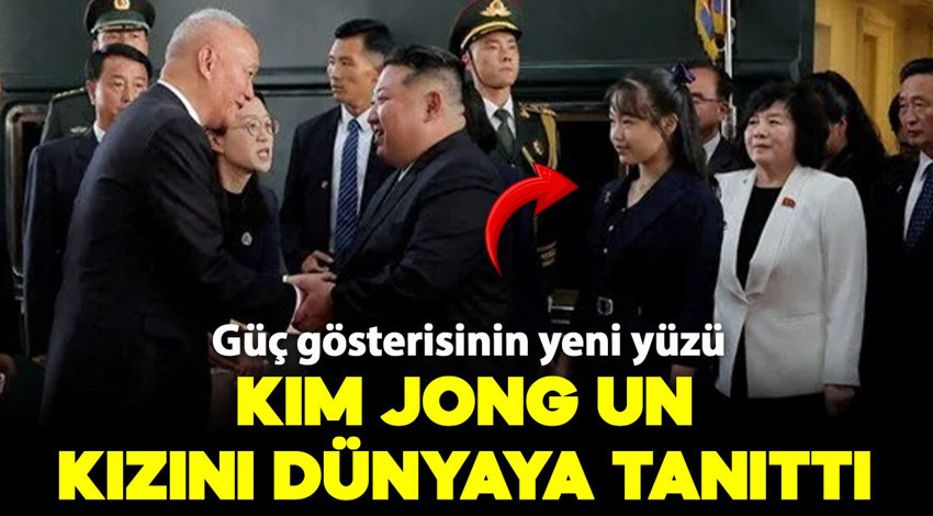 Güç gösterisinin yeni yüzü: Kim Jong Un kızını ilk kez dünyaya tanıttı!