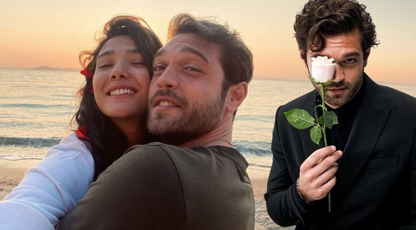 Aybüke Pusat ve Furkan Andıç'tan aşk dolu paylaşım! Romantik pozlarına beğeni yağdı