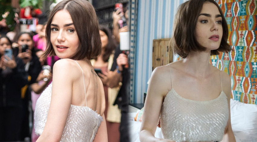 Görenler inanamadı! ‘Emily In Paris’ yıldızı Lily Collins son haliyle korkuttu