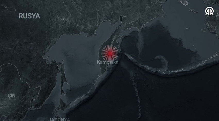 Rusya'da 7.8 büyüklüğünde deprem!