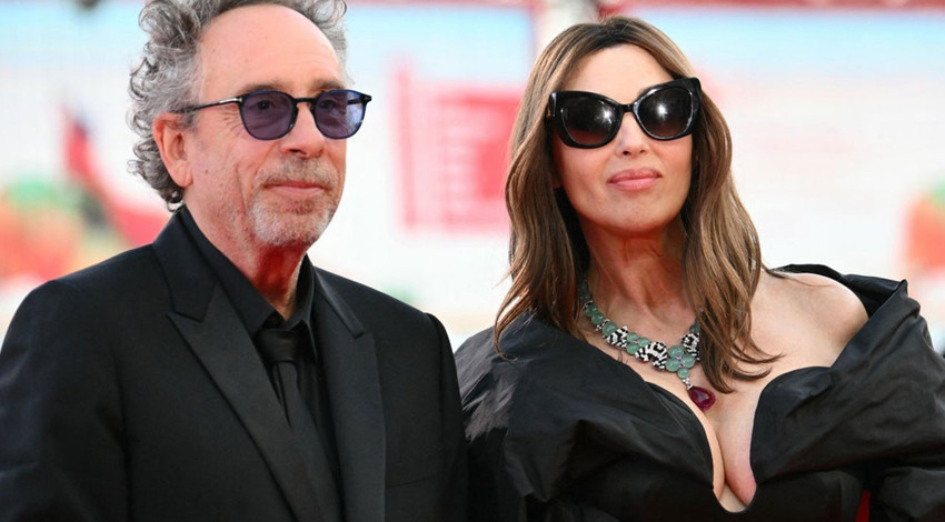 2 yıllık ilişkide mutsuz son! Monica Bellucci ile Tim Burton ayrıldı