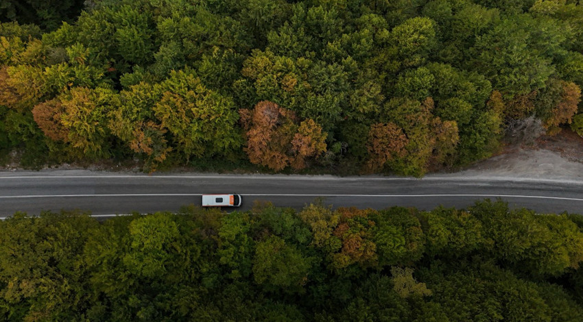 Bolu'da sonbahar renkleri ormanlara hakim oldu! Ortaya unutulmaz görüntüler çıktı