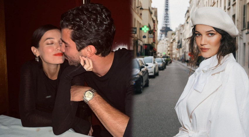 Bahçede keyifli anlarını paylaştı! Pınar Deniz, eşi Kaan Yıldırım'dan aile pozu