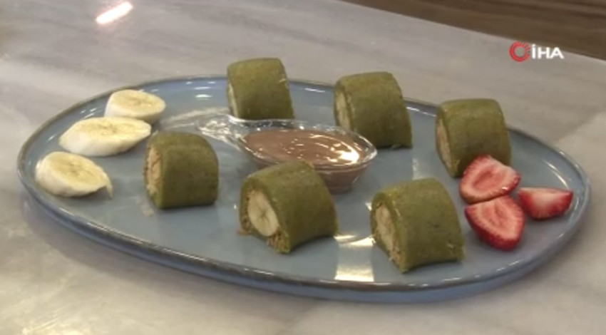 Adanalı ustadan sıra dışı tatlı: ‘Sushi Kadayıf’