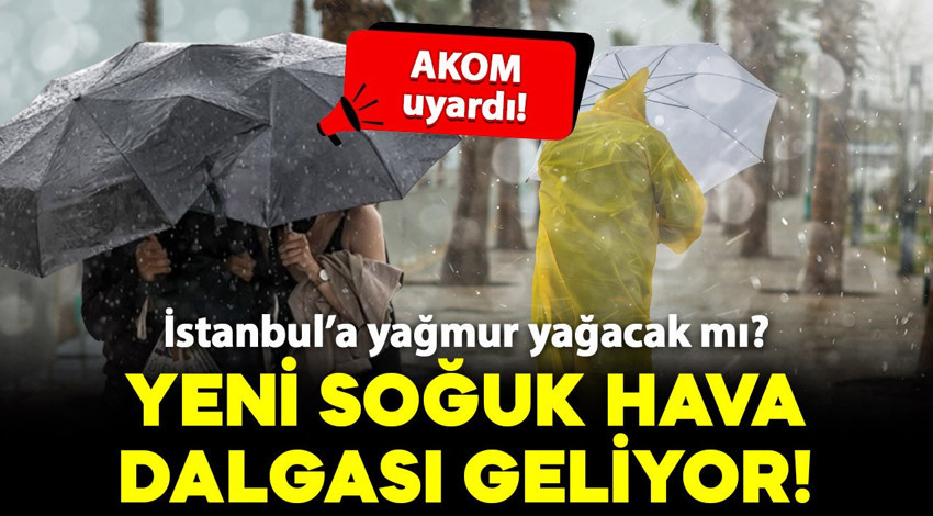 İstanbul'da pazar günü hava nasıl olacak, yağmur yağacak mı? İşte detaylar