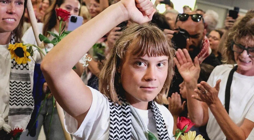 İsrail alıkoymuştu... Aktivist Greta Thunberg yaşadıklarını anlattı: "Gözlerimizi Gazze'den ayıramayız"