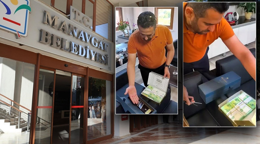 Baklava kutusunda rüşvet çıkmıştı! Manavgat Belediyesi soruşturmasında yeni gelişme!