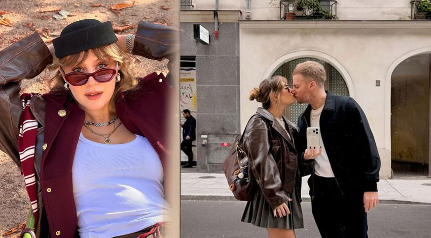 Ege Kökenli tatilde aşka geldi! Eşiyle romantik pozunu paylaştı