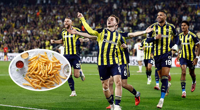 Fenerbahçe'de futbolcularla ilgili korkunç patates kızartması iddiası! Taraftarlar duyunca resmen çılgına döndü