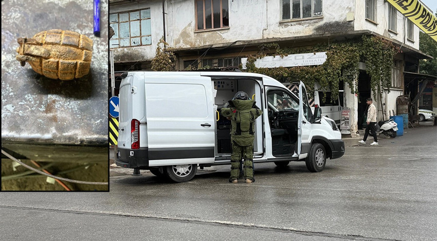 10 yaşındaki çocuk el bombası buldu!