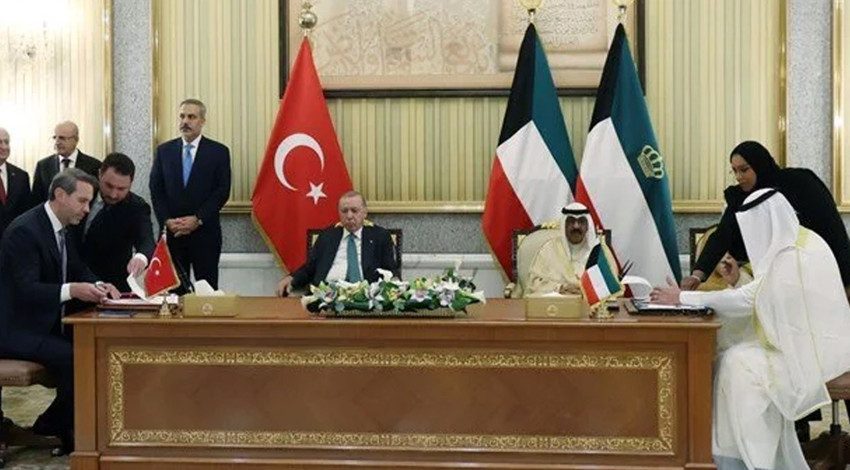 Cumhurbaşkanı Erdoğan, Kuveyt Emiri Sabah ile görüştü!