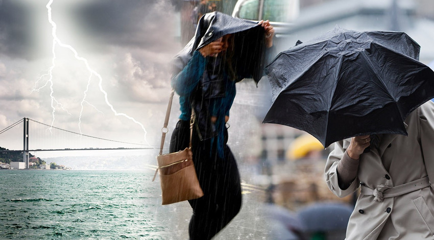 AKOM'dan İstanbul için kritik uyarı! Gün verildi: Kuvvetli sağanak ve fırtına geliyor