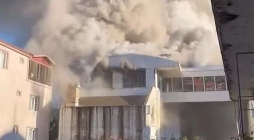 Yalova'da otelde korkutan yangın!
