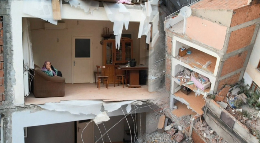 Zeytinburnu'nda şaşırtan manzara! Yıkım sırasında ortaya çıktı