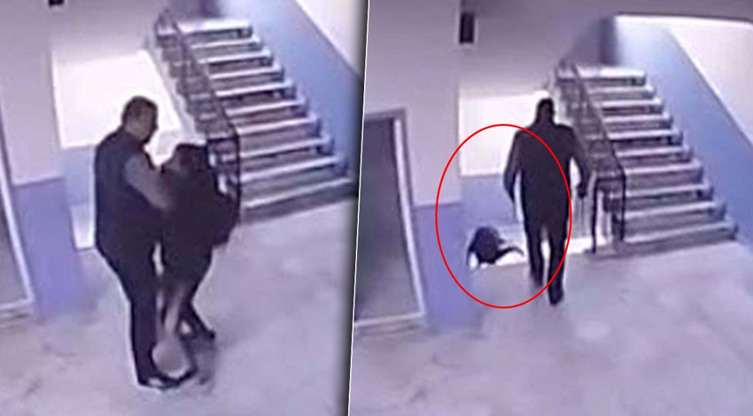 Okulda utanç görüntüsü! Müdür otizmli öğrenciyi merdivenlerden itti: Soruşturma başlatıldı