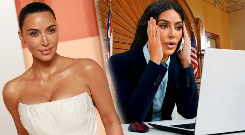 Kim Kardashian sınavı geçemedi! Sonucunu sosyal medya hesabından duyurdu